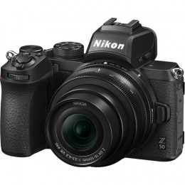 Nikon Z50 com Lente 16-50mm | Brindes: Bolsa, Cartão 32GB, Mini Tripé e Kit Limpeza