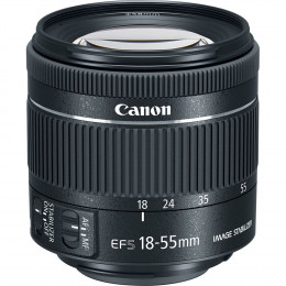 Lente Canon EF-S 18-55mm f/4-5.6 IS STM
