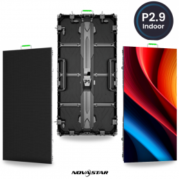 Painel de LED P2.9 Indoor com Gabinete Rental 500*1000mm