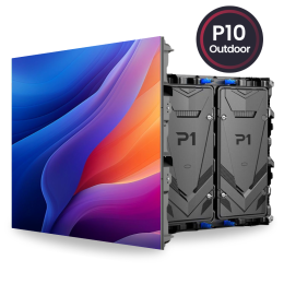 Painel de LED P10 Outdoor com Gabinete Rental 960*960mm