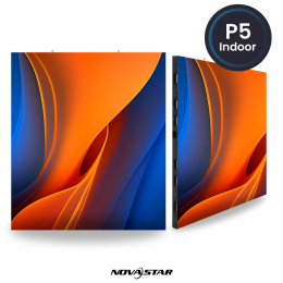 Painel de LED P5 Indoor Fixo com Gabinete Imantado 960*960mm