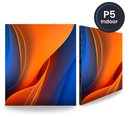 Painel de LED P5 Indoor Fixo com Gabinete Imantado 960*960mm