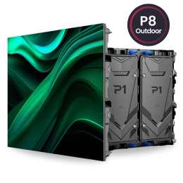 Painel de LED P8 Outdoor com Gabinete Rental 960*960mm