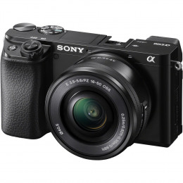 Sony a6100 com Lente 16-50mm | Brindes: Bolsa, Cartão 32GB, Mini Tripé e Kit Limpeza