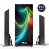 Totem de LED P2.5 Indoor - Tamanho 960*192cm