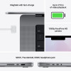 MacBook Pro 16" - M1 Pro 10Core, SSD 1TB, 16GB - Prata (MK1F3) - 5
