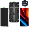 Painel de LED P2.9 Indoor 500-1000mm, 50x100 Rental