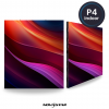 Painel de LED Indoor P4 Fixo 960x960 P1LED a melhor loja do Brasil 