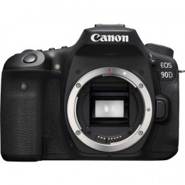 Canon 90D Corpo - Câmera 32.5MP, Vídeo 4K, WiFi, Bluetooth