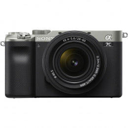 Sony Alpha a7C Kit 28-60mm (Prata) - Câmera Mirrorless 24.2MP, Video 4K, WiFi