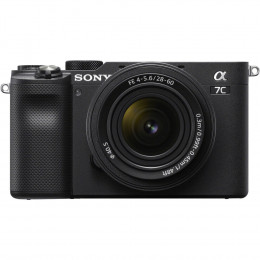 Sony Alpha a7C Kit 28-60mm (Preto) - Câmera Mirrorless 24.2MP, Video 4K, WiFi