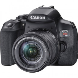 Canon T8i (850D) com Lente 18-55mm - Câmera 24.1MP, Vídeo 4K, WiFi e Bluetooth