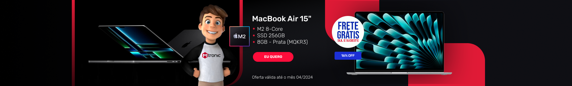 Ofertas Abril 2024 - MacBook Air 15
