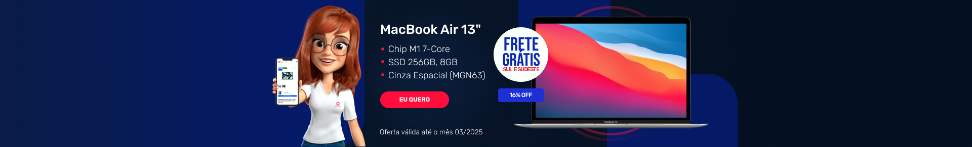 Ofertas  Macbook Air - Março 2025