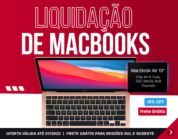 MacBook Air 13 - Promoção Janeiro