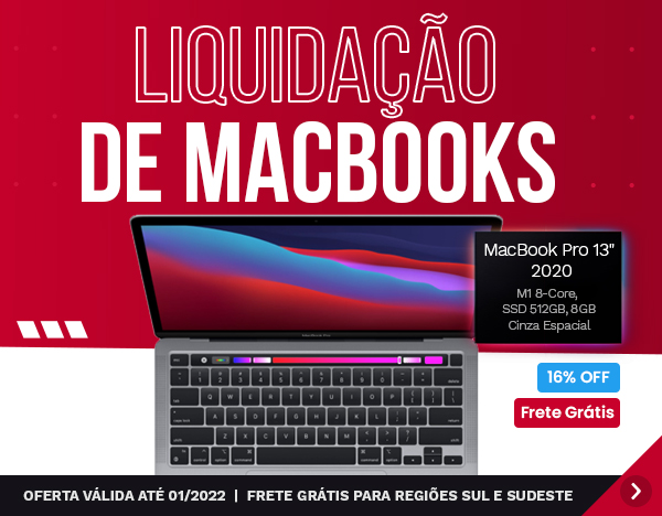 MacBook Pro 13 - Promoção Janeiro