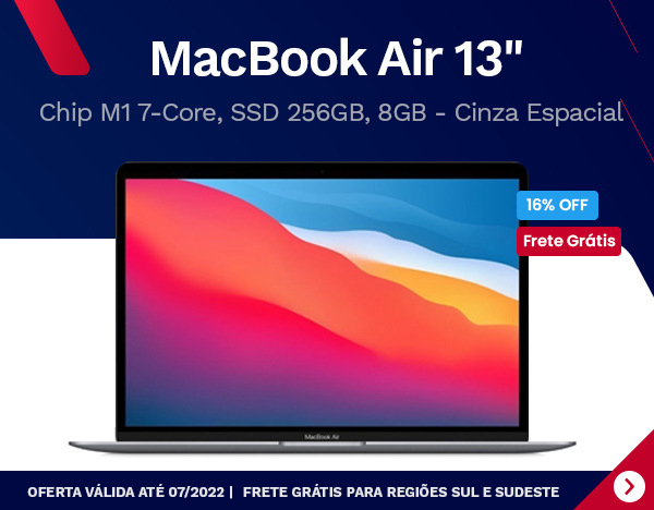 MacBook Air 13 MGN63 - Julho 2022