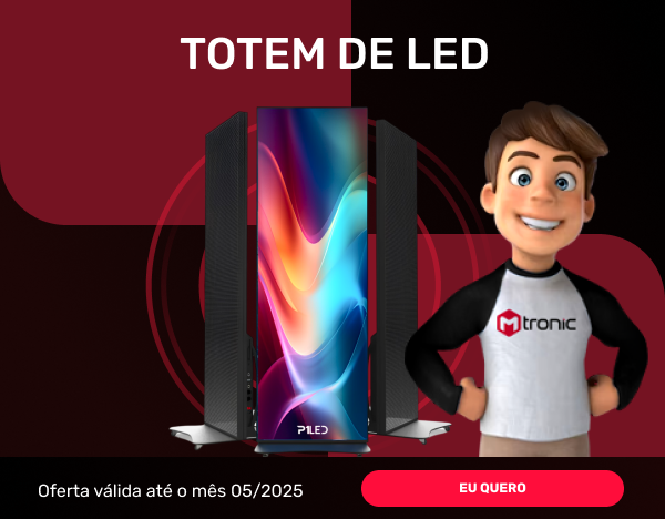 Totem de LED - Maio 2025
