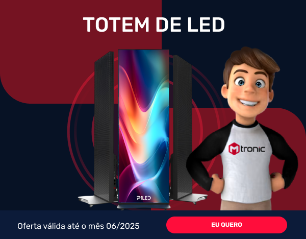 Totem de LED - Junho 2025